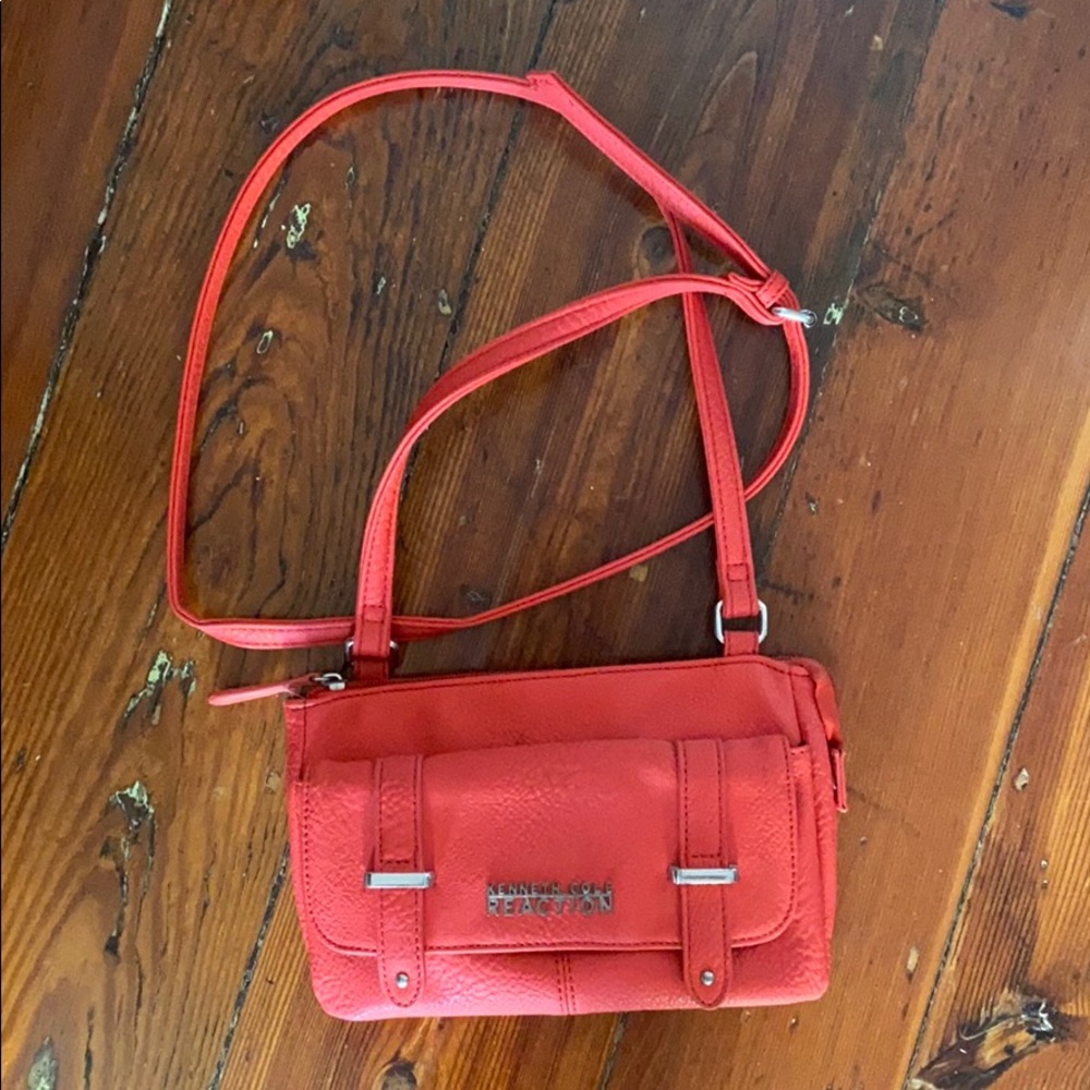 Kenneth Cole Reaction red Cross body bag